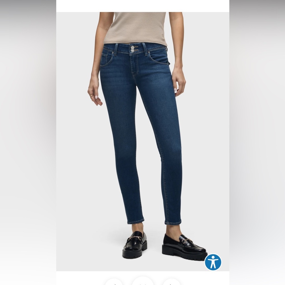 Hudson Collin Mid-Rise Skinny Jean size 27 NWT
